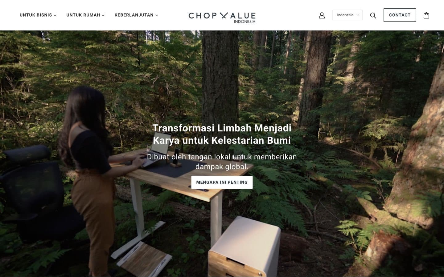 ChopValue Bali project visual
